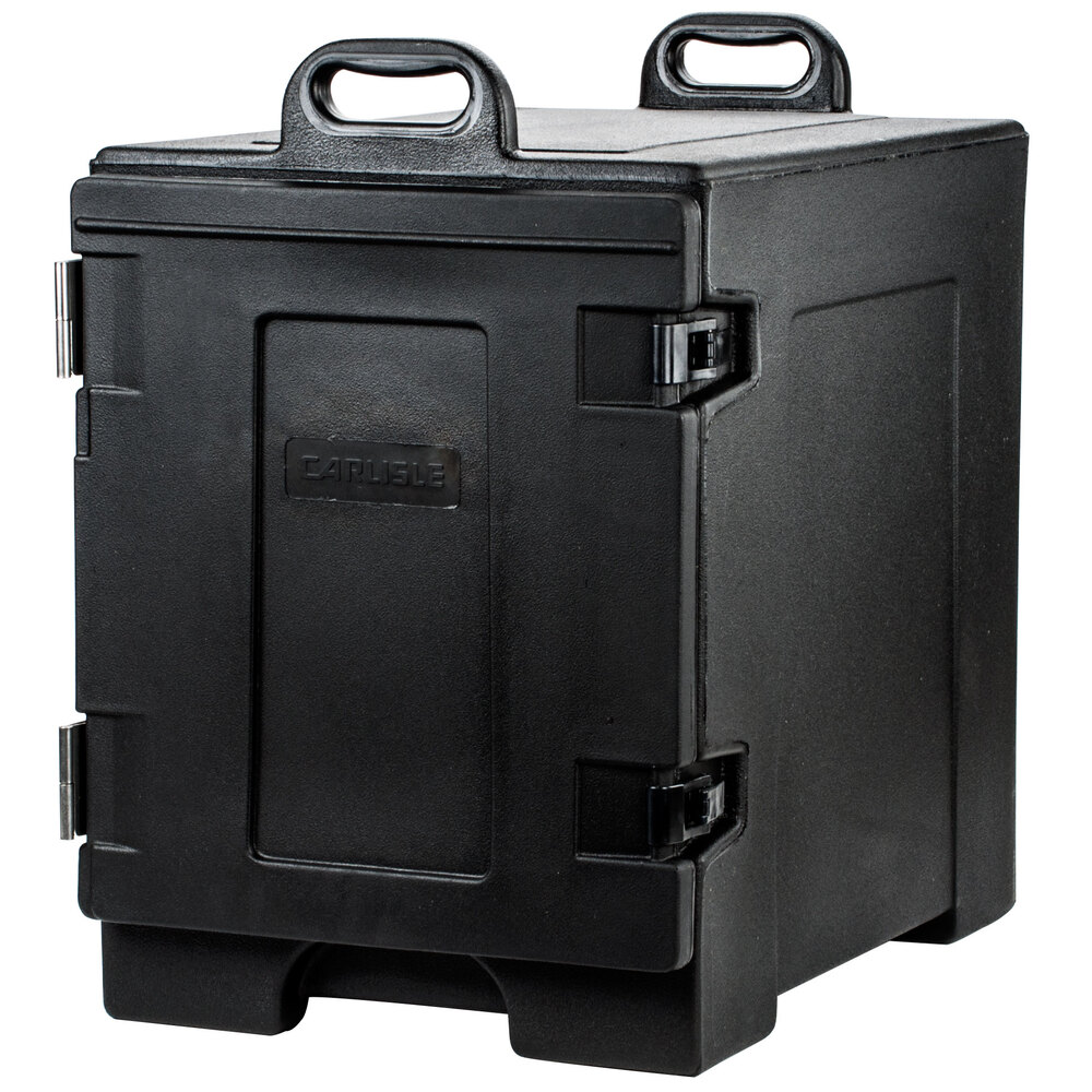 Carlisle PC300N03 Cateraide Black Food Pan Carrier