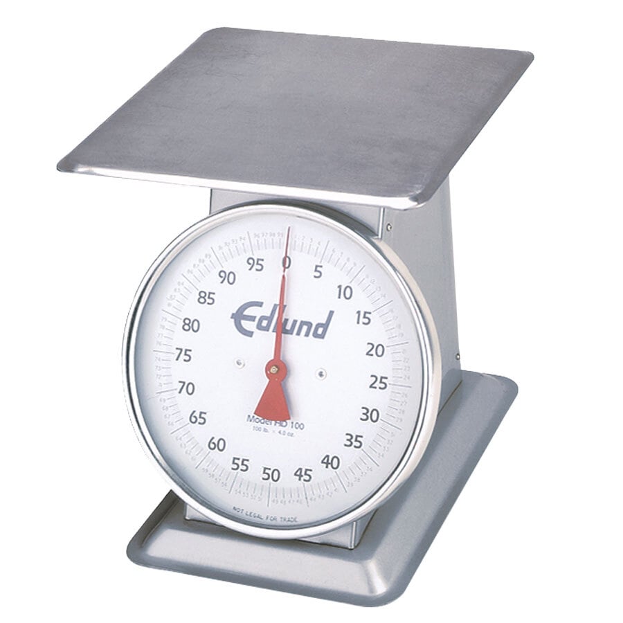 Edlund HD100 HeavyDuty 100 lb. Receiving Scale with 12" x 12" Platform