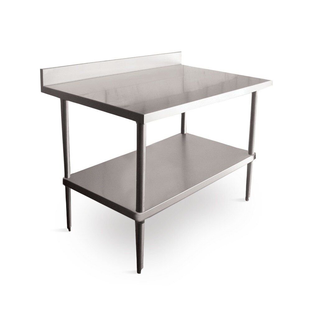 Regency 16 Gauge All Stainless Steel Commercial Work Table 30" x 72