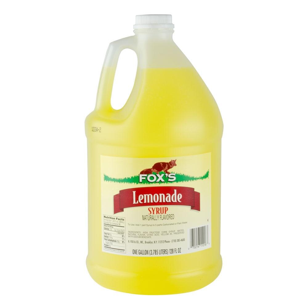 Fox's Lemonade Concentrate 1 Gallon