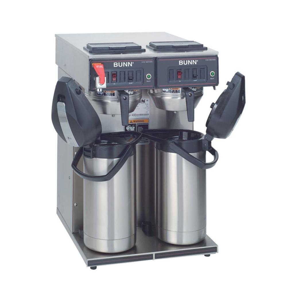 Bunn 23400.0041 CWTF Twin APS Airpot Brewer with Stainless Steel Funnel