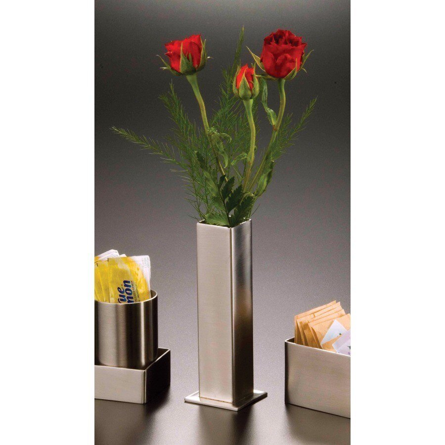 American Metalcraft SSBV1 Stainless Steel Bud Vase with Satin Finish