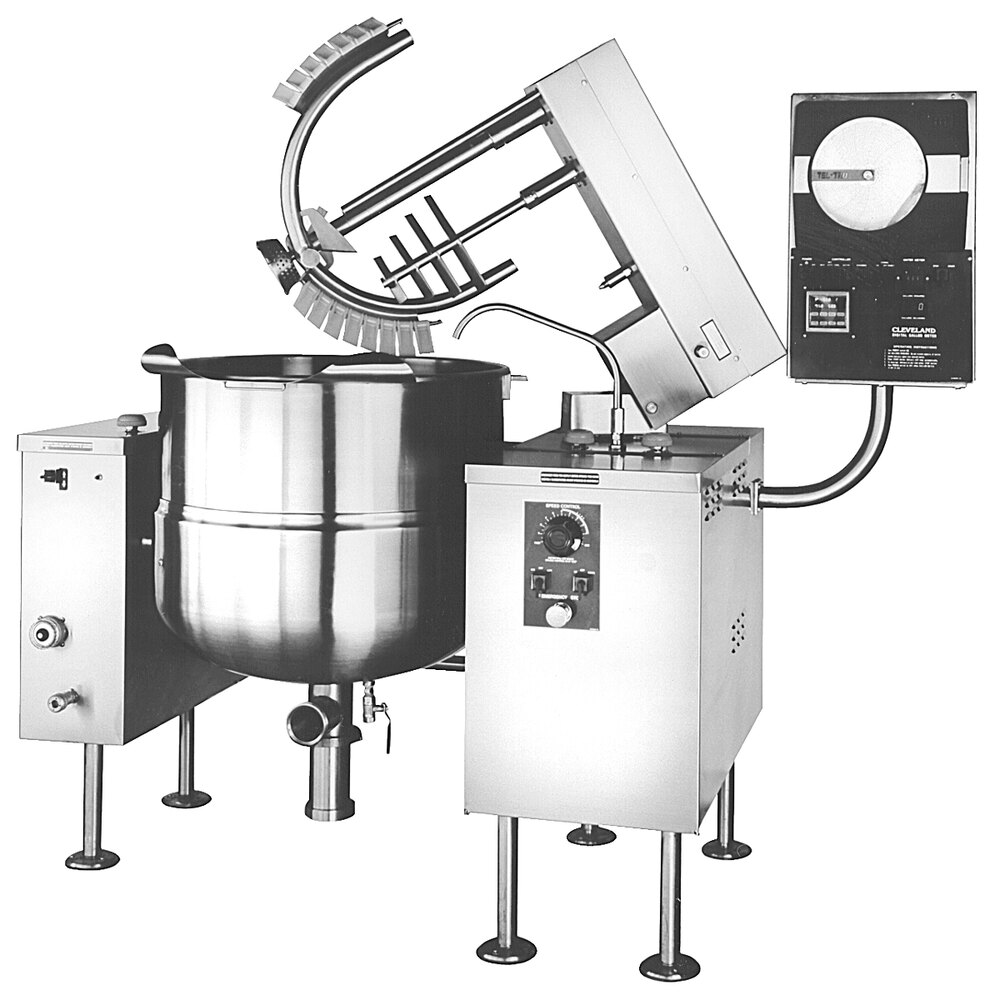 Cleveland MKDL100T Direct Steam Tilting 100 Gallon Steam Jacketed