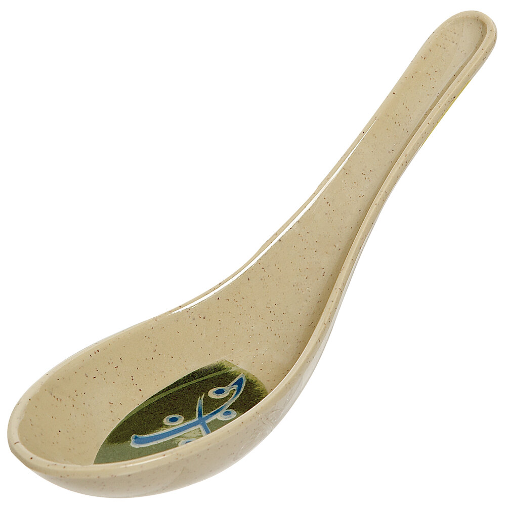 GET 6020TD Japanese Traditional Chinese / Asian Wonton Soup Spoon 60