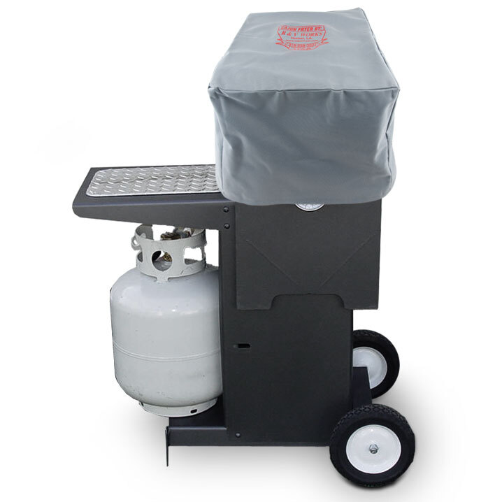 R & V Works Canvas Cover for FF2 and FF2 Super Cajun Deep Fryers