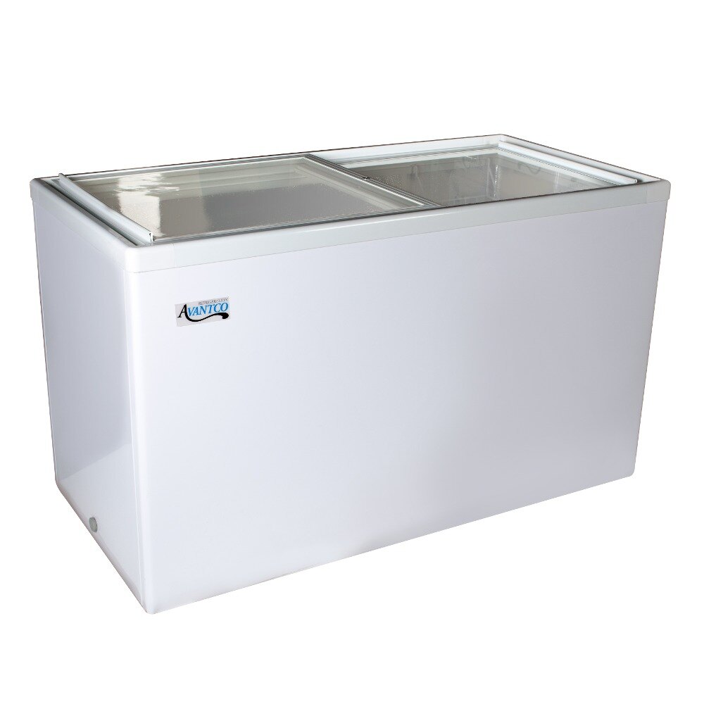 Avantco ICFF14 Flat Lid Display Freezer 14.1 cu. ft.