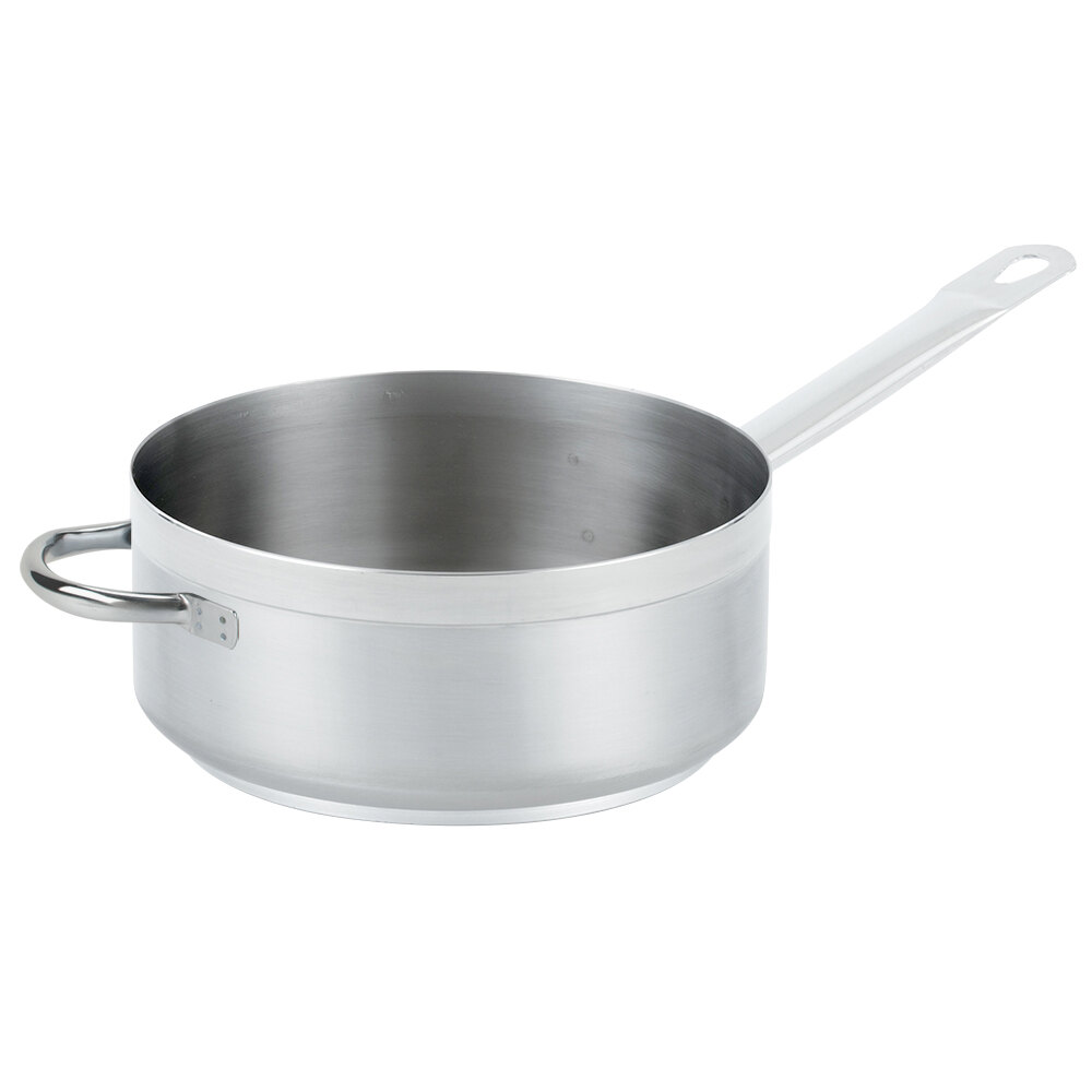 Vollrath 3607 Centurion 7 Qt. Saute Pan with Helper Handle