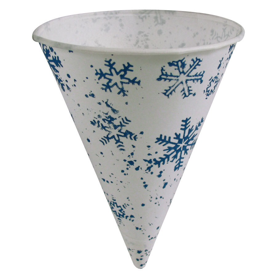 Paper Snow Cone Cups from