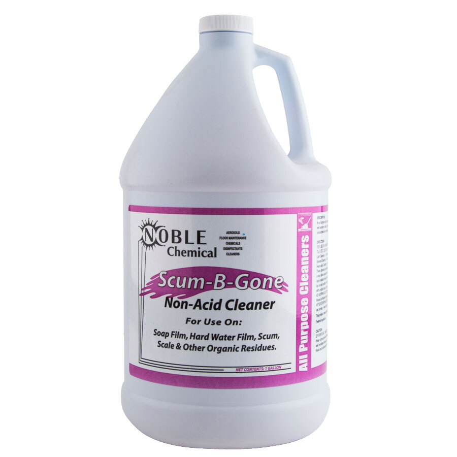 1 Gallon Noble Chemical ScumBGone NonAcid MultiPurpose Restroom