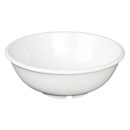 White 32 oz. Melamine Salad Bowl 12 / Pack