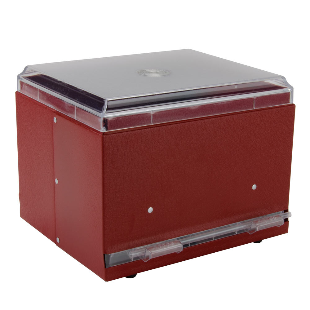 Vollrath 380202 Straw Boss Double Sided Bulk Straw Dispenser Red