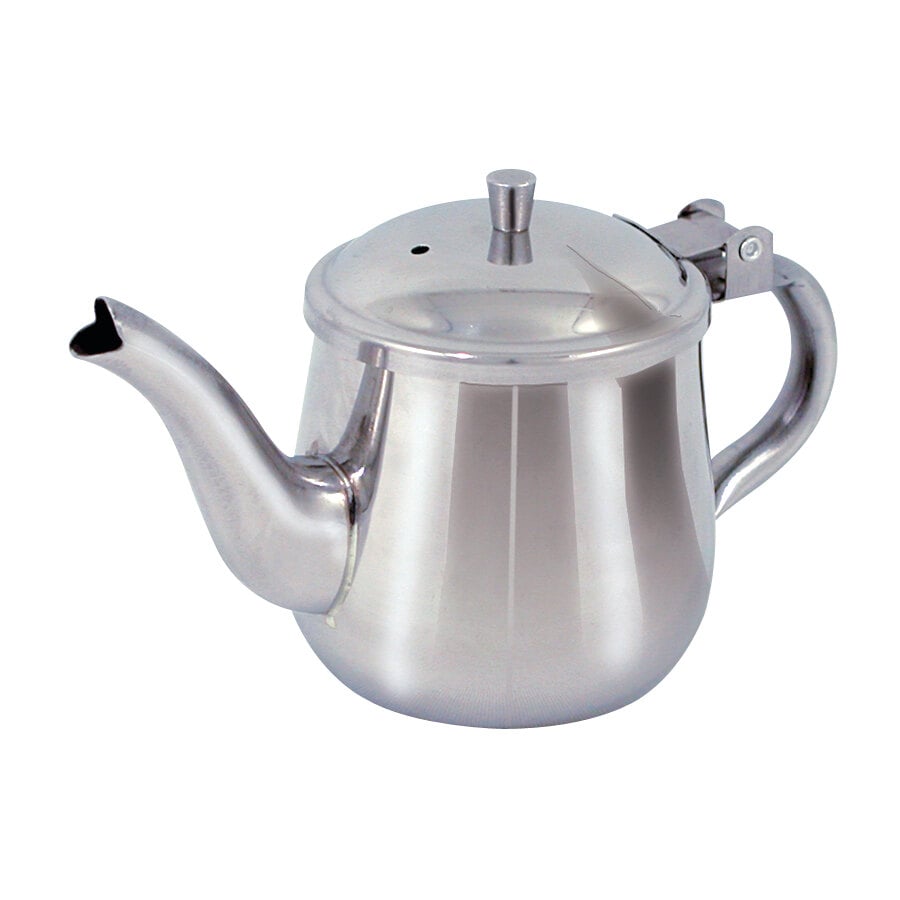 10 oz. Stainless Steel Gooseneck Teapot