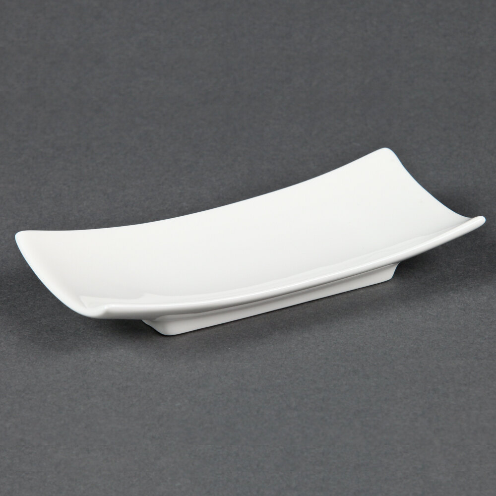 Cardinal R0736 Rectangular China Appetizer Plate 6 / Pack