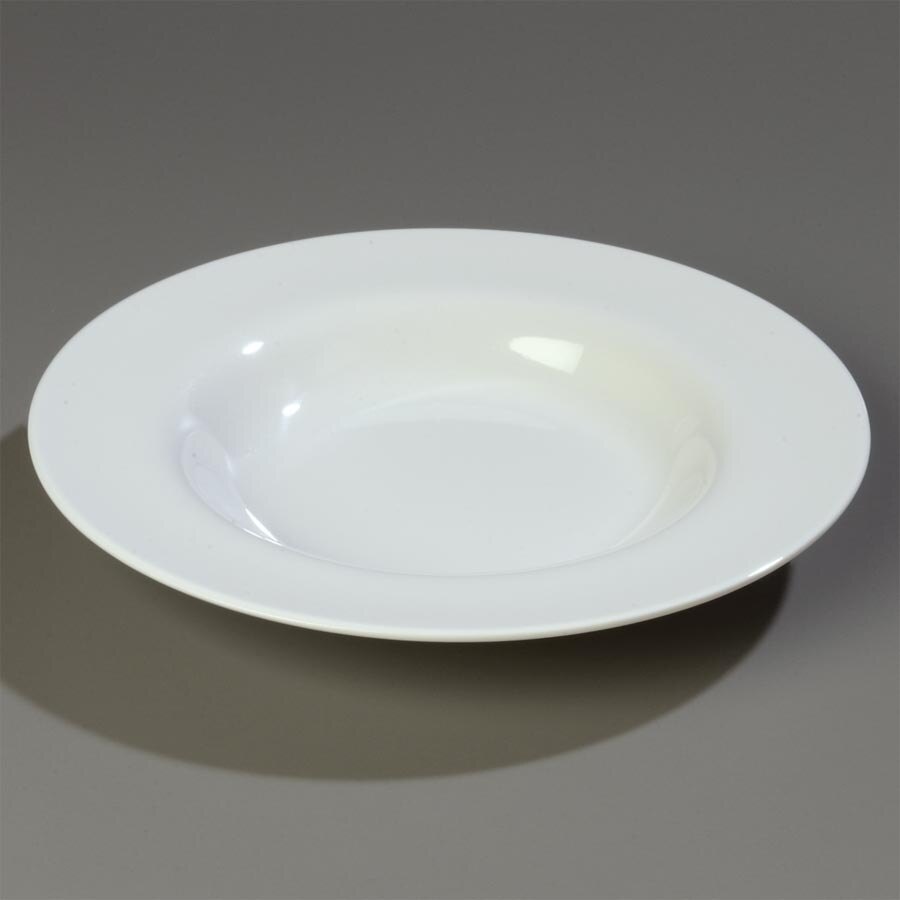 White Carlisle Durus 20 oz. Melamine Pasta Bowl 12/Case