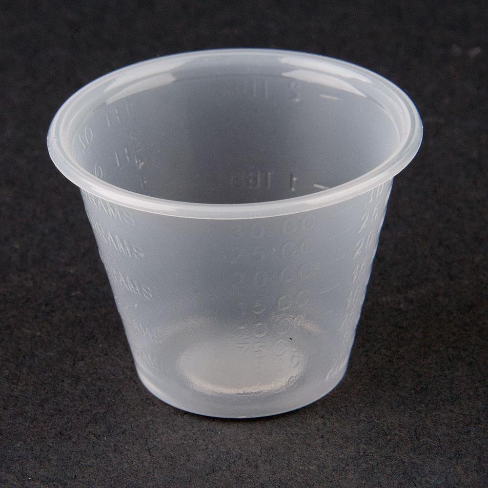 Choice 1 oz. Disposable Plastic Graduated Medicine Cup 5000 / Case