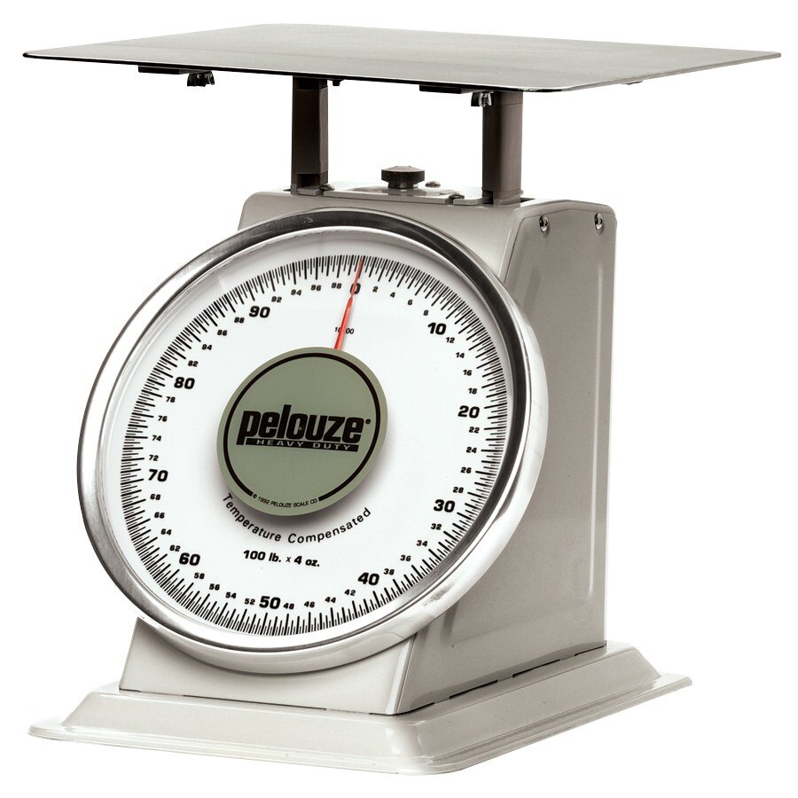 Rubbermaid Pelouze 10100 100 lb. Mechanical Receiving Scale (FG10100)