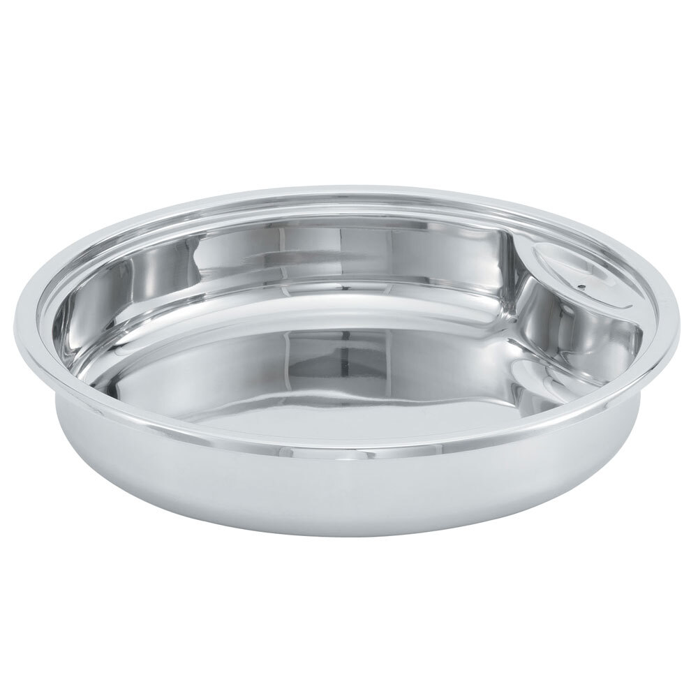 Vollrath 46131 6 Qt. Replacement Stainless Steel Food Pan for Round