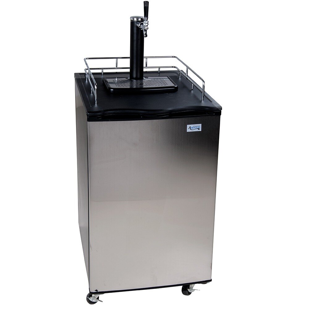 Avantco Stainless Steel Kegerator / Beer Dispenser (1) 1/2 Keg Capacity