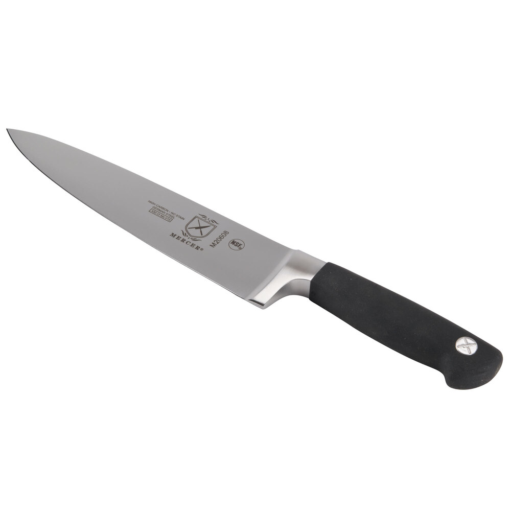 Mercer M20608 Genesis 8" Chef's Knife with Full Tang Blade