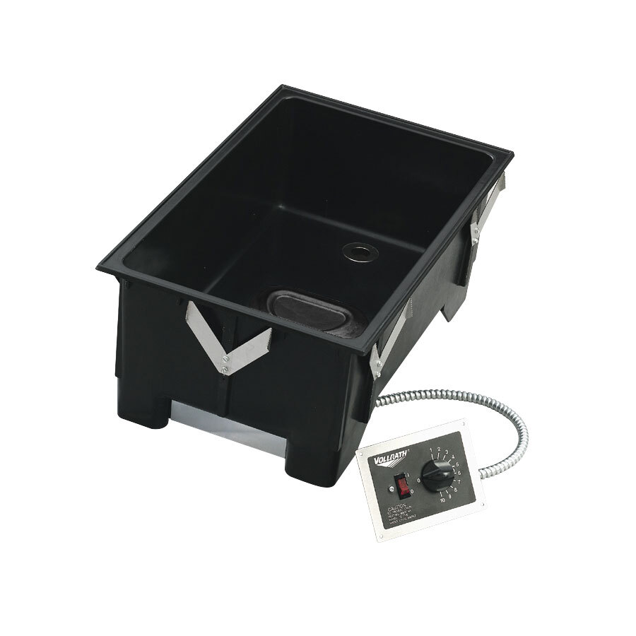 Vollrath 72107 Cayenne Full Size DropIn Food Warmer with Drain