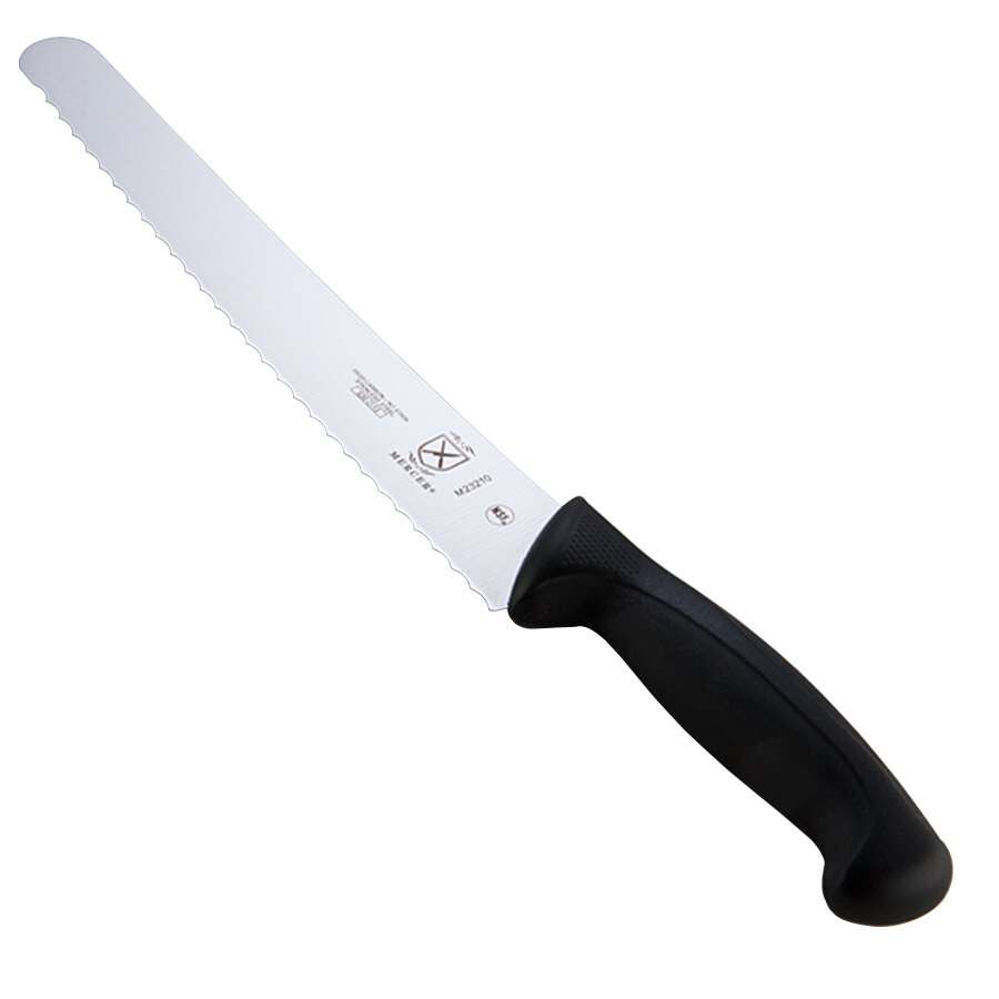 Mercer M23210 Millennia 10" Wide Bread Knife