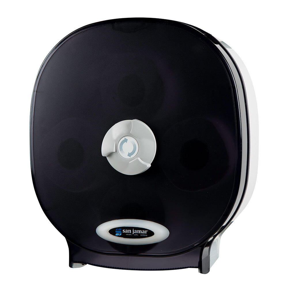 San Jamar R3800TBK Four Station Carousel Toilet Tissue Dispenser