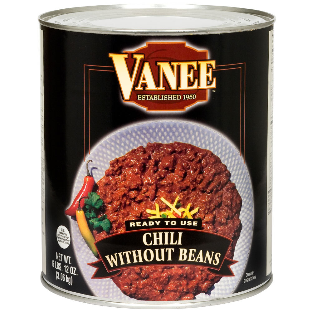Vanee 390VG Chili without Beans 10 Can