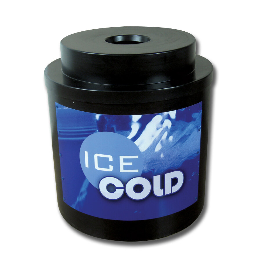 Black Super Cooler I 010 Keg / Beverage Cooler