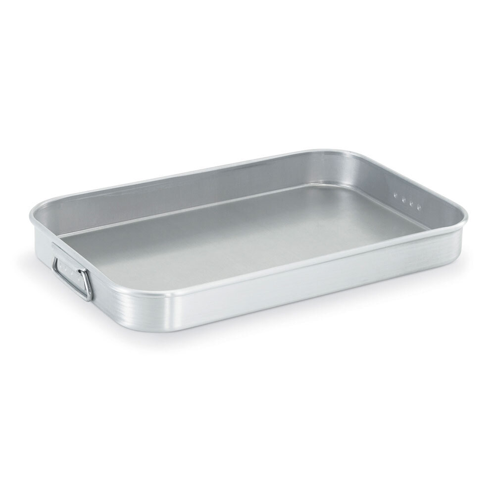 Vollrath 68369 WearEver 8.125 Qt. Bake and Roast Pan with Handles 18