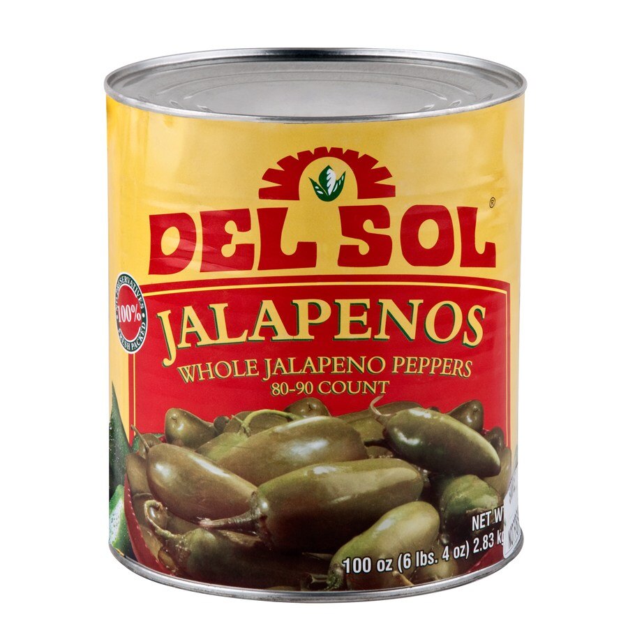 Whole Jalapeno Peppers 10 Can