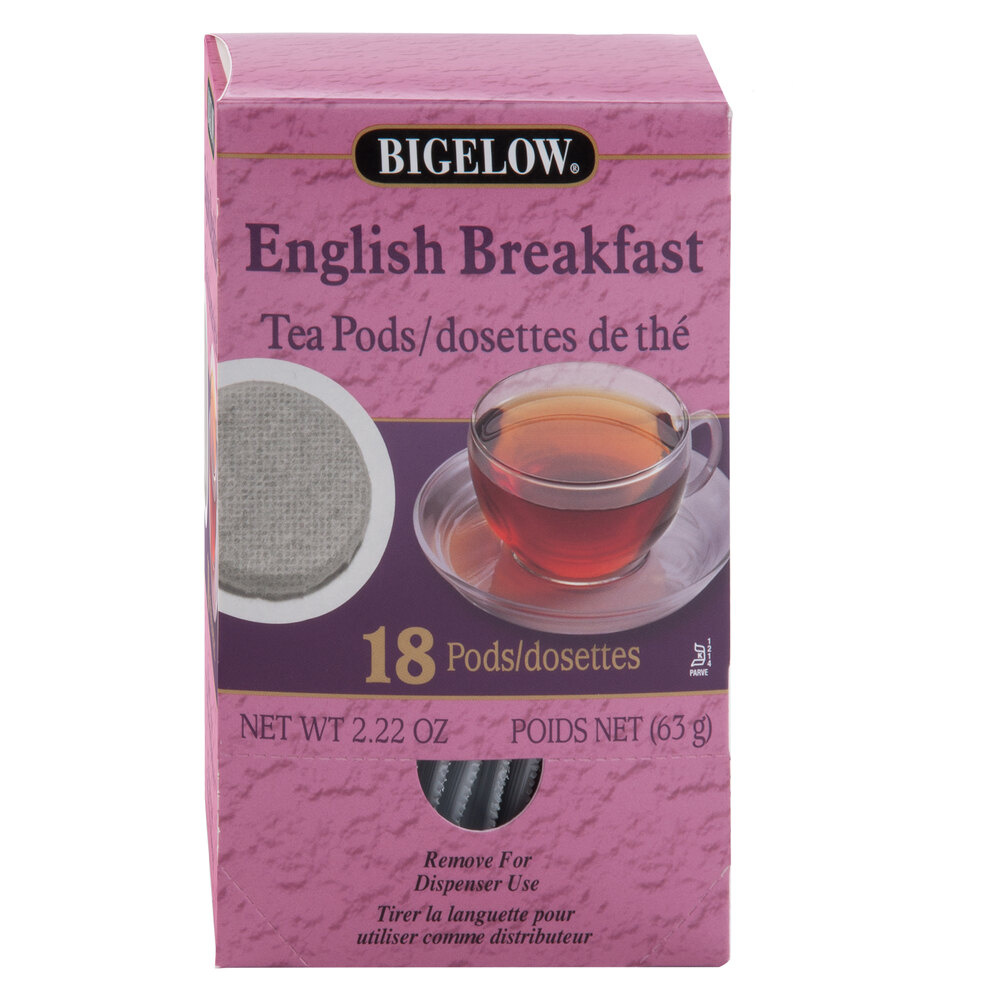Bigelow English Breakfast Tea Pods 18 / Box