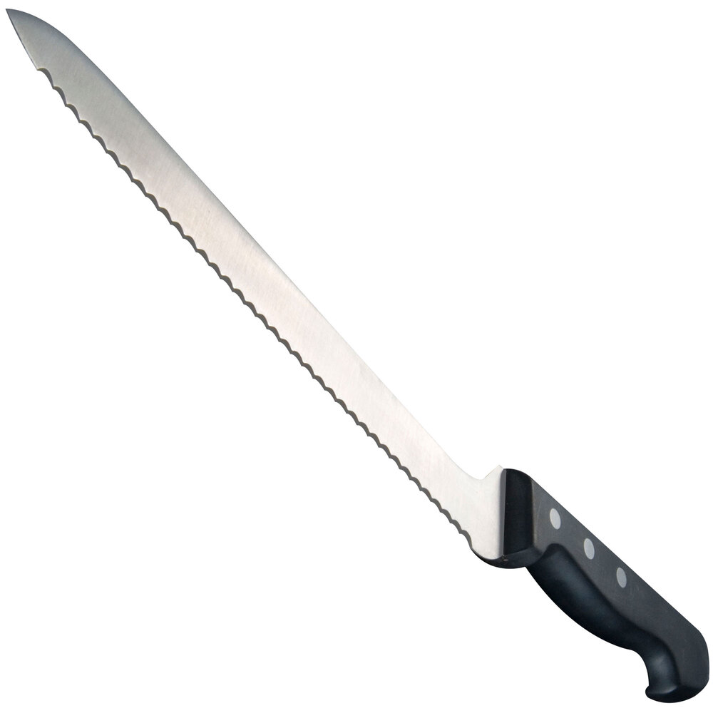 10" Serrated Bread Knife with Offset POM Handle