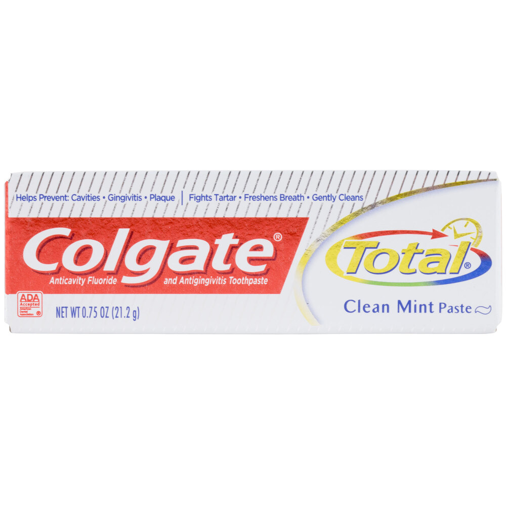 Colgate Total Toothpaste 0.75 oz. Tube 24/Case