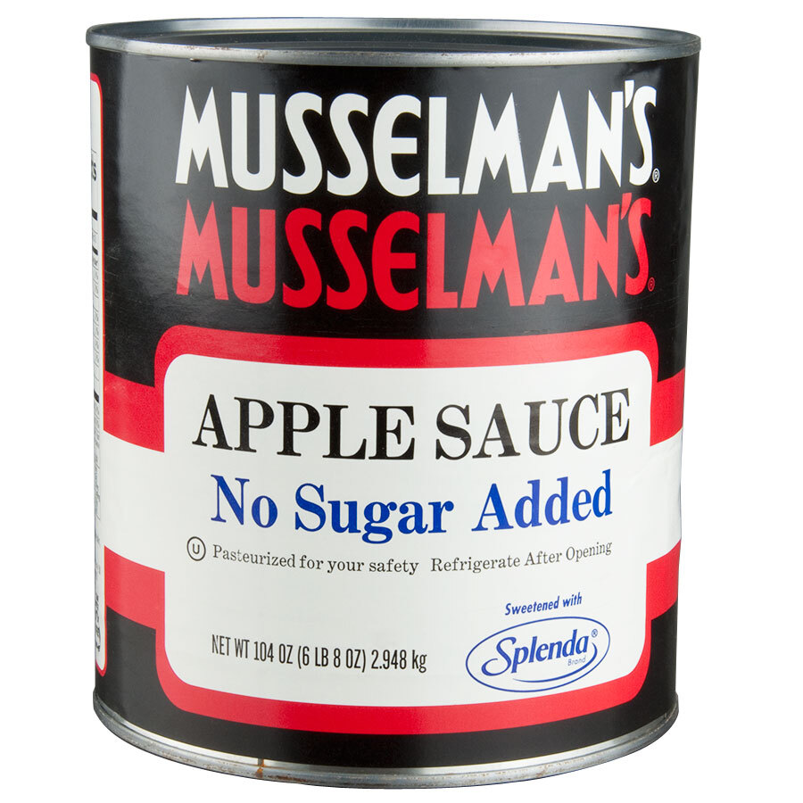 Musselman's Apple Sauce No Sugar Added 10 Can