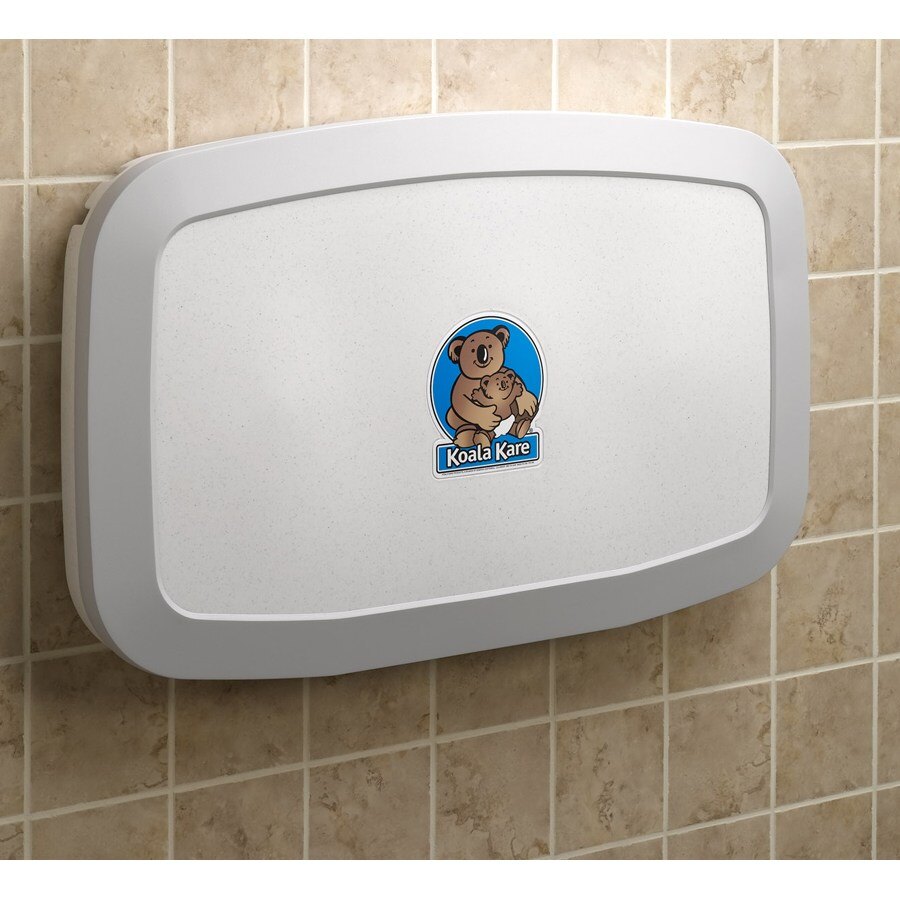Koala Kare KB20005 Horizontal Baby Changing Station White Granite