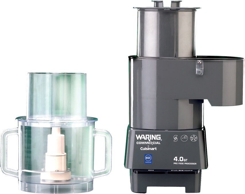 Waring FP40C Cuisinart 4 Qt. Combination Continuous Feed / Batch Bowl