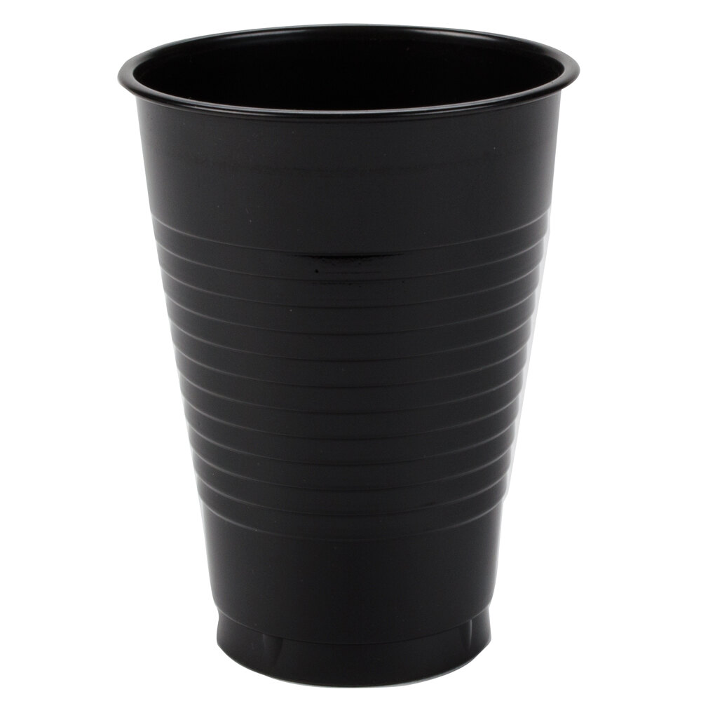 12 oz. Black Velvet Plastic Cup 240 / Case