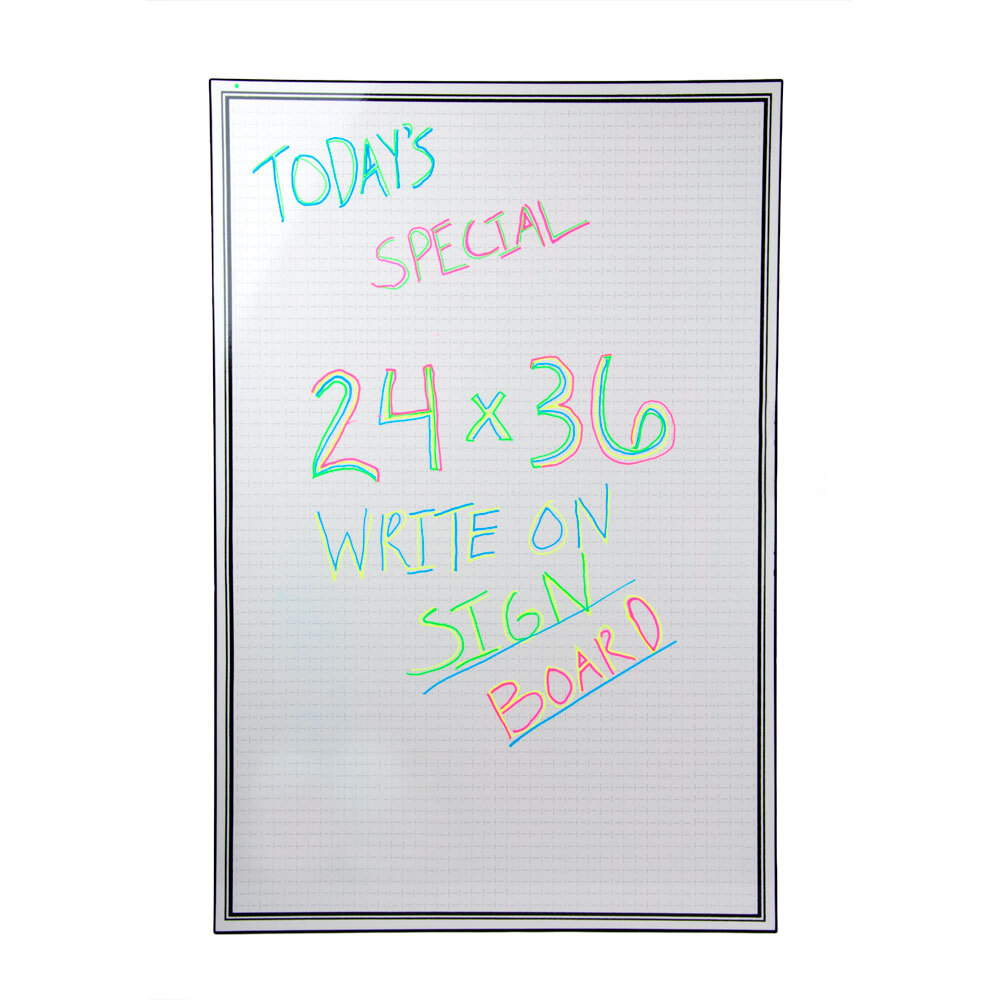 24" x 36" White Marker Board