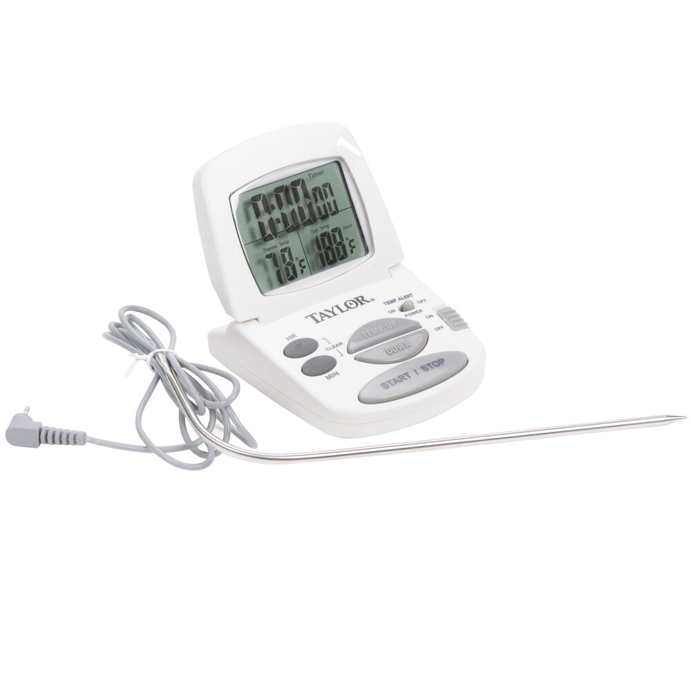 Taylor 1470 Digital Cooking Thermometer and Timer
