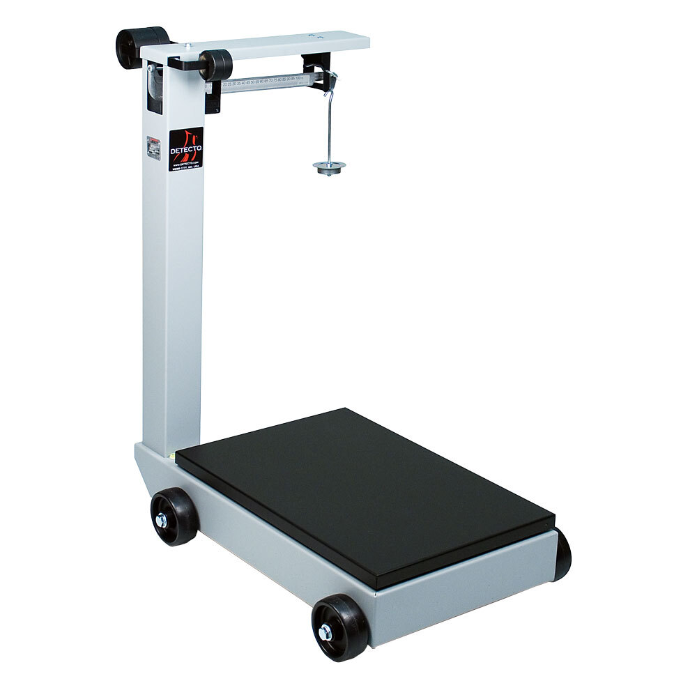 Cardinal Detecto 854F100P 1000 lb. Portable Mechanical Floor Scale