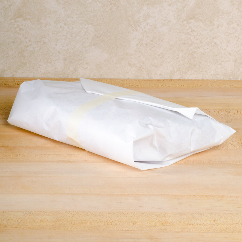 24'' x 1000' 40 lb. White Freezer Paper Roll