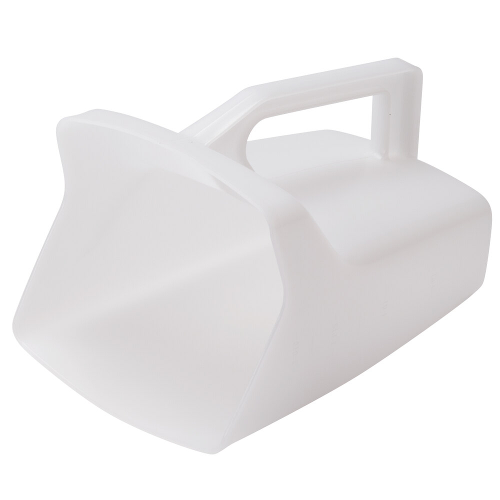Rubbermaid 2885 64 oz. Utility Scoop (FG288500WHT)