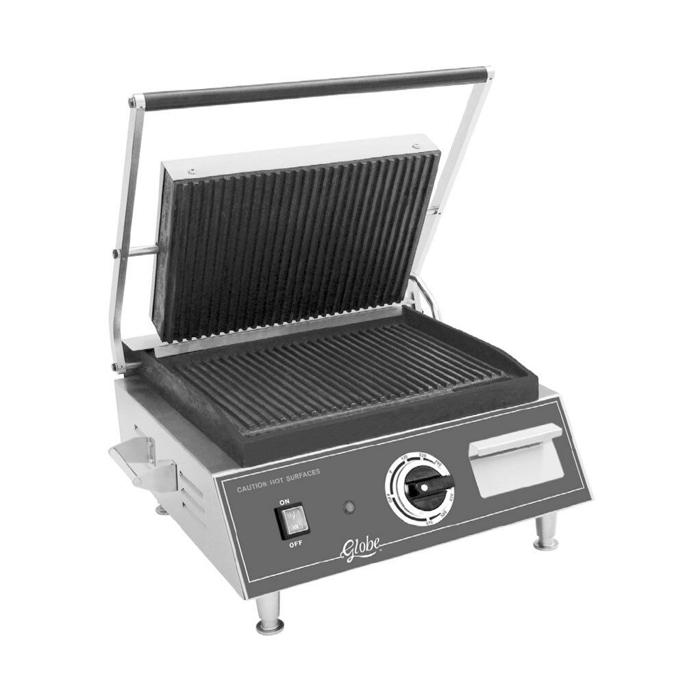 Globe SMALLSCRAPER Stainless Steel Mini Grill Scraper for Grooved Grills