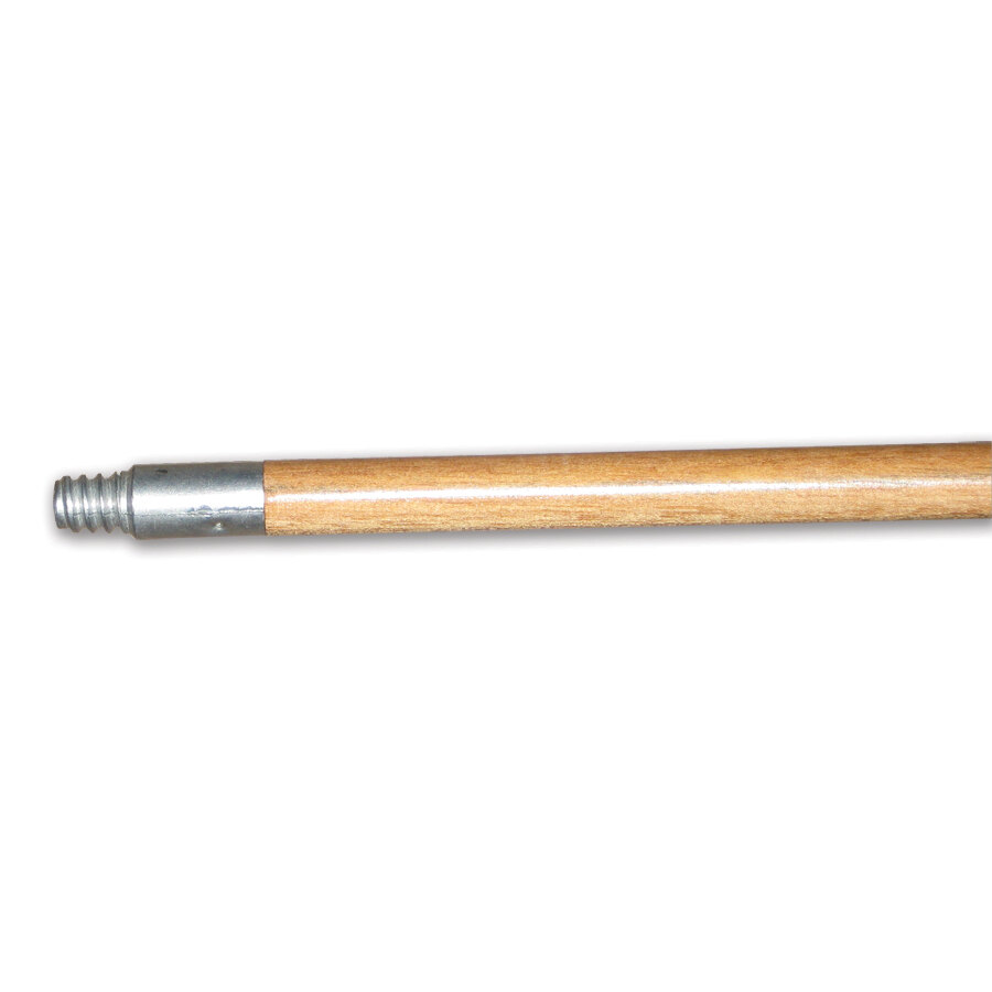 Carlisle 40275 Wood Broom Handle 40" Metal Thread