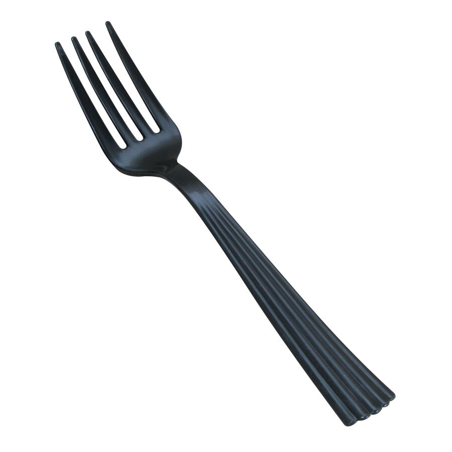 WNA Comet Classicware EcoSense 6 1/2" Biodegradable Heavyweight Black