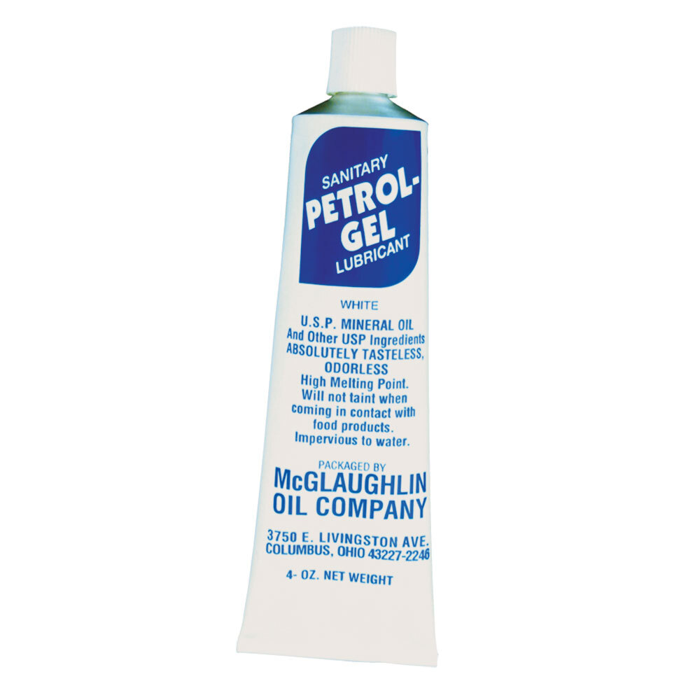Petrol Gel Sanitary Lubricant Food Grade Petro Gel 4 oz.