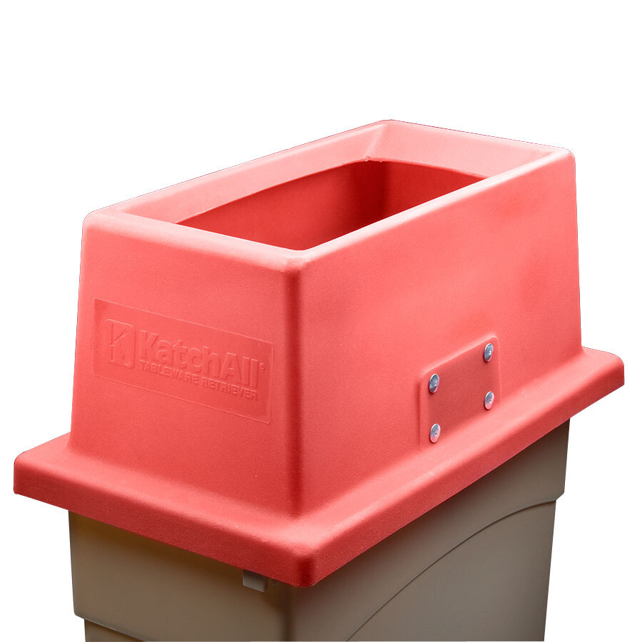 San Jamar KA1950RD KatchAll Flatware Retriever for Slim Jim / Wall