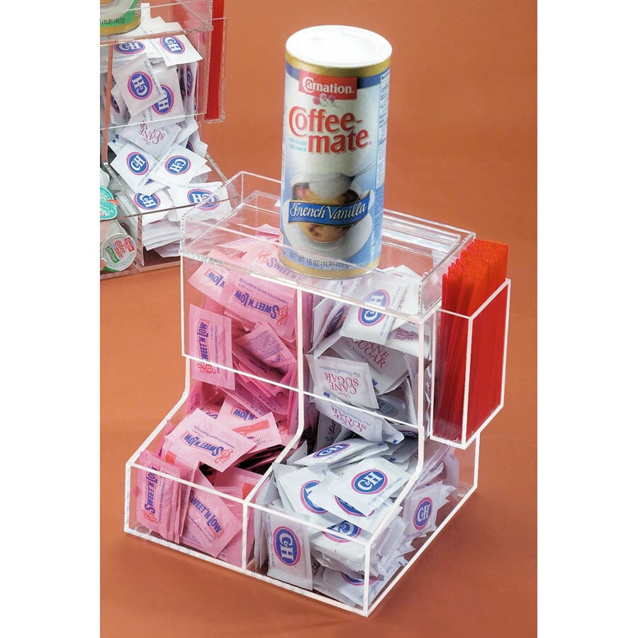 Cal Mil 788 2 Bin Coffee Condiment Organizer