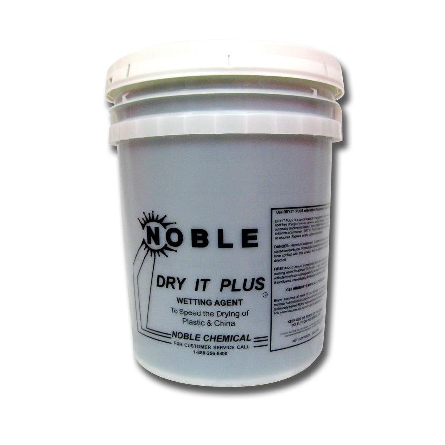 5 Gallons Noble Chemical Dry It Plus Rinse Aid for High Temperature