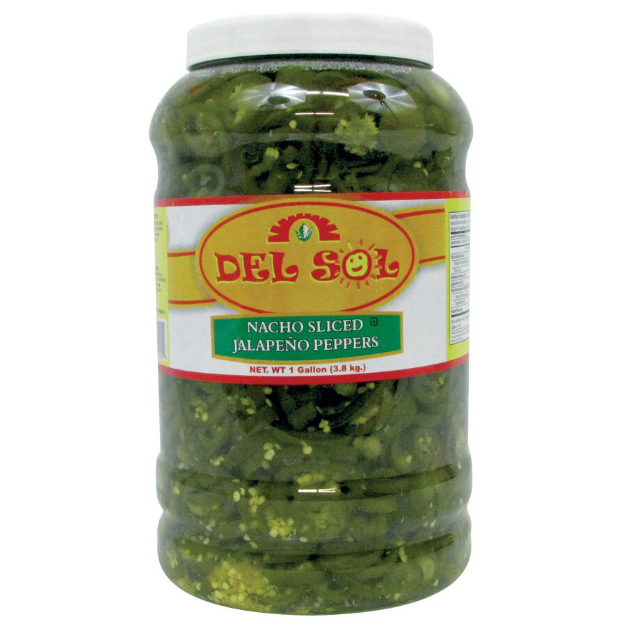 Nacho Jalapeno Slices 4 1 Gallon Containers / Case